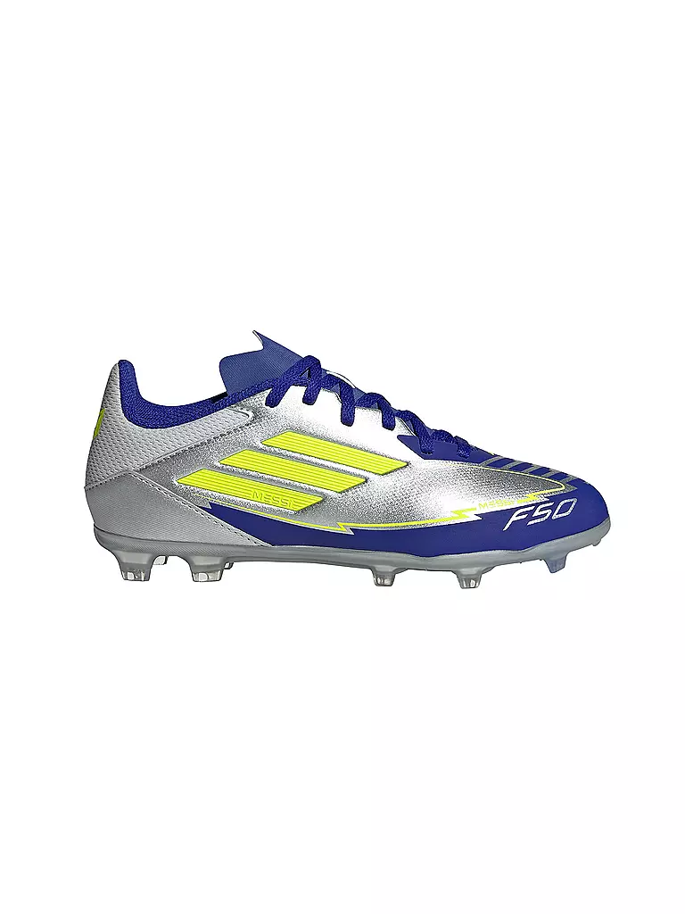 ADIDAS | Scarpe da calcio per bambini F50 League Messi FG/MG | Argento