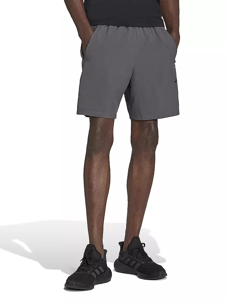 ADIDAS | Shorts da allenamento fitness da uomo Train Essentials Woven | Grigio