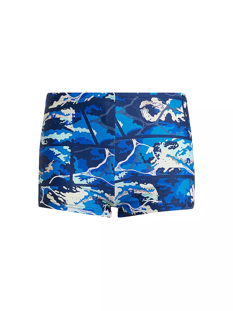 ADIDAS | Slip da bagno a gamba Wave da ragazzo | Blu scuro