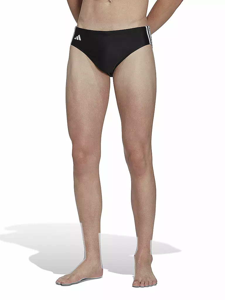 ADIDAS | Slip da bagno da uomo Classic 3 strisce | Nero