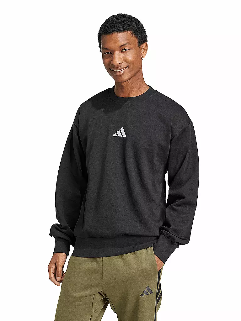 ADIDAS | Sweater da uomo Essentials Feelcozy | Nero
