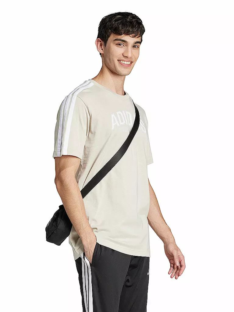 ADIDAS | T-shirt College da uomo | Crema