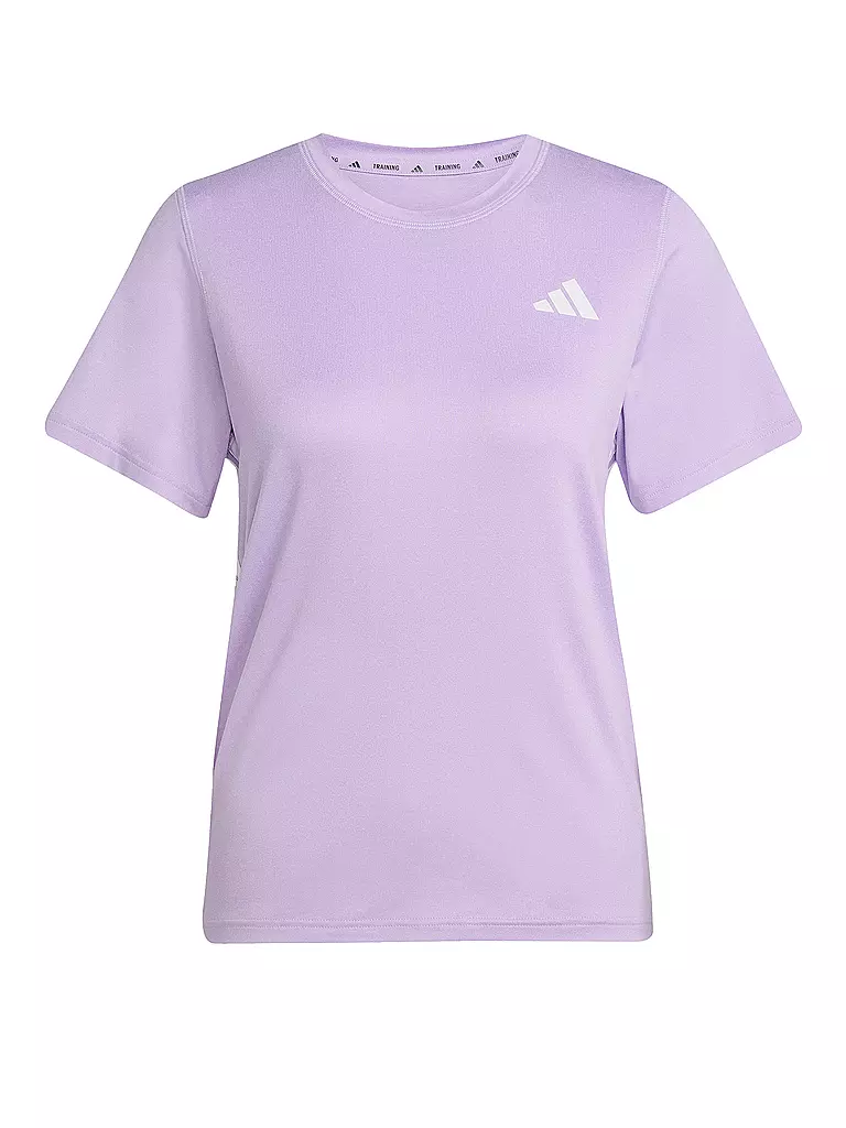 ADIDAS | T-shirt da allenamento da donna Train Essentials a 3 strisce | Rosa