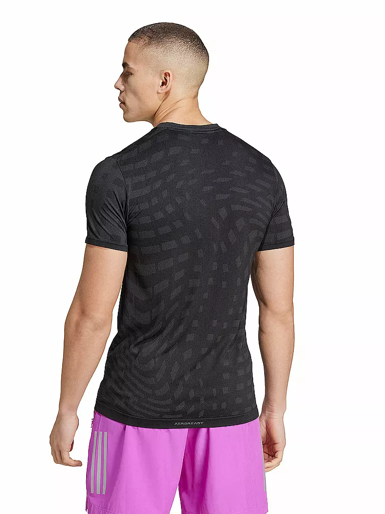 ADIDAS | T-shirt da allenamento da uomo Gym+Seamless | Nero