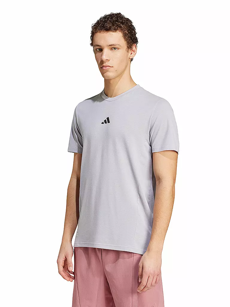 ADIDAS | T-shirt da allenamento fitness da uomo Designed for Training | Grigio