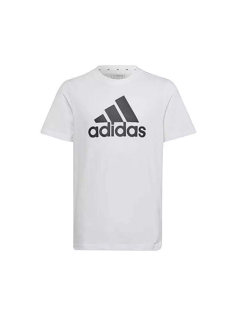 ADIDAS | T-shirt da bambino Essentials con logo grande | Bianco