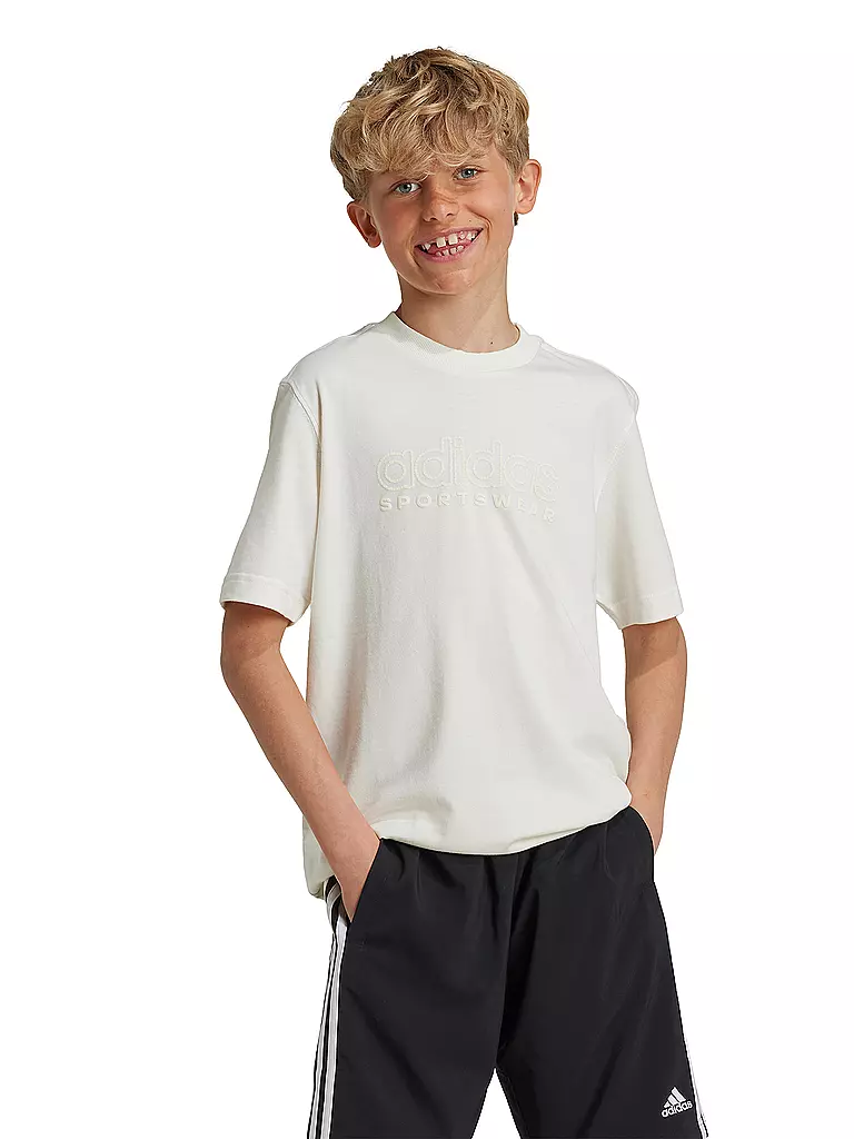 ADIDAS | T-shirt da bambino Train Essentials Seasonal Print | Bianco