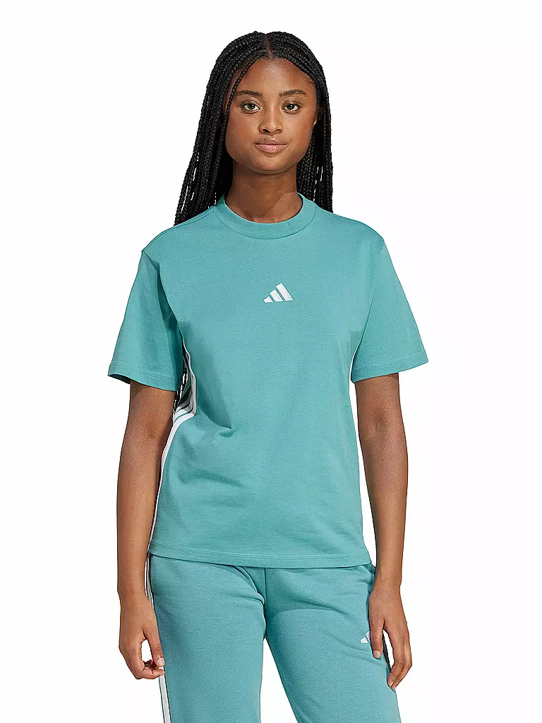 ADIDAS | T-shirt da donna Essentials a 3 strisce | Petrolio