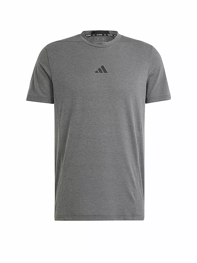 ADIDAS | T-shirt da fitness da uomo D4T | Grigio chiaro