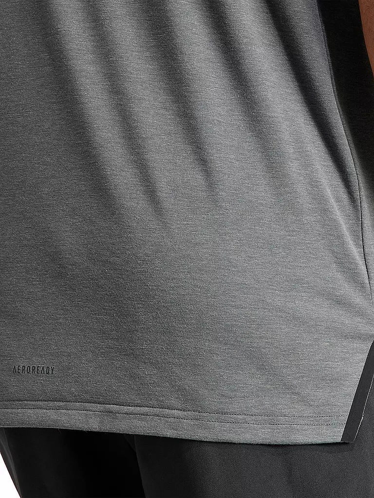 ADIDAS | T-shirt da fitness da uomo D4T | Grigio chiaro