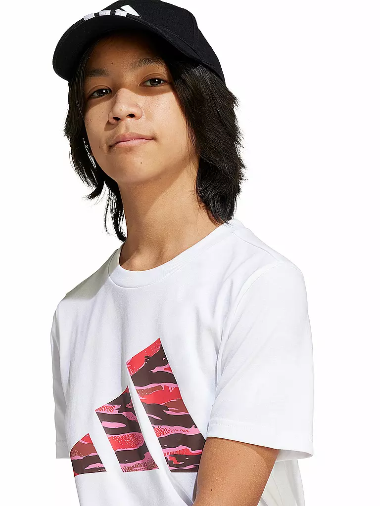 ADIDAS | T-shirt da ragazza con logo camouflage |
