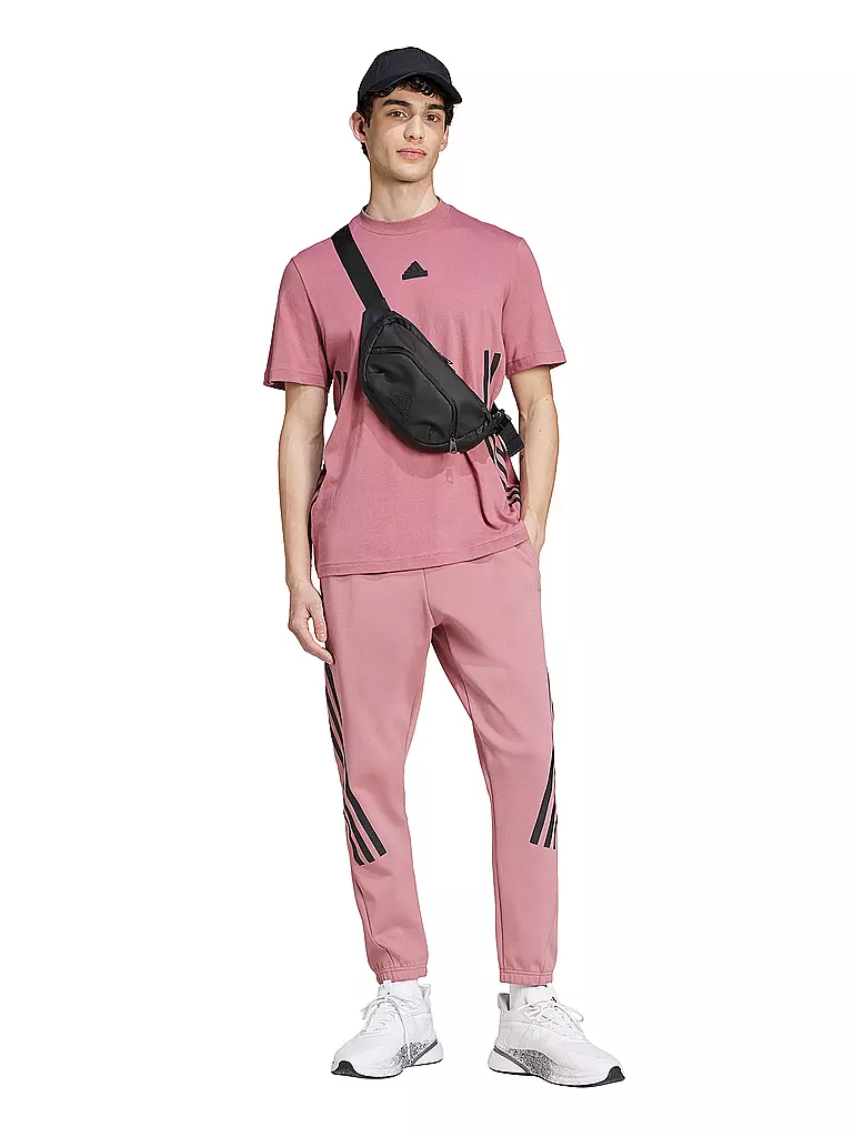 ADIDAS | T-shirt da uomo Future Icons a 3 strisce | Rosa