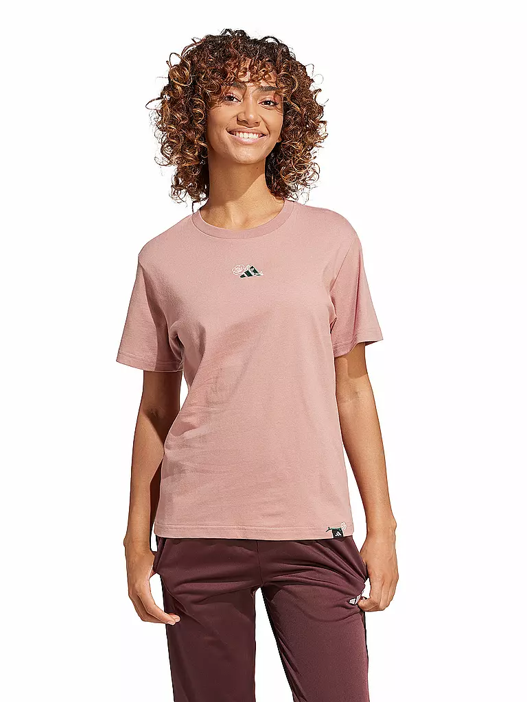 ADIDAS | T-shirt mini da donna | Corallo