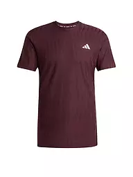 ADIDAS | Tennisoberteil Freelift da uomo | Rosso scuro