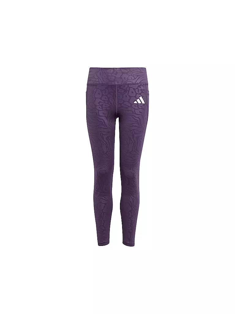 ADIDAS | Tight da allenamento da ragazza All Sports Optime con stampa animalier | Lilla
