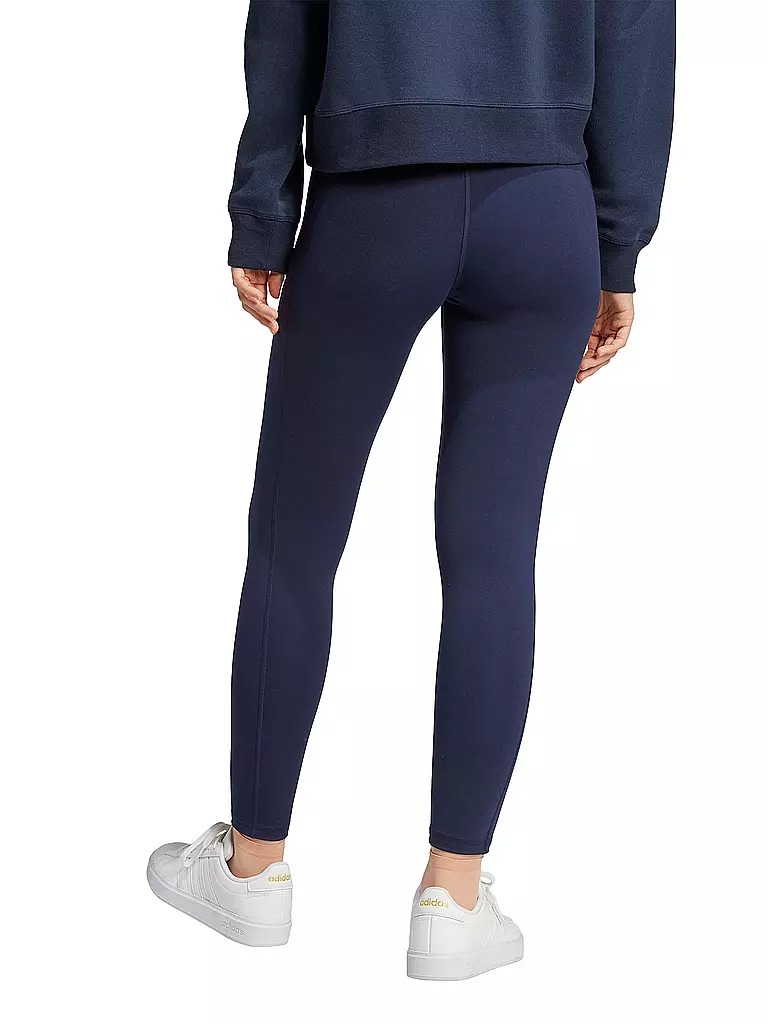 ADIDAS | Tight da donna Signature con stampa grafica a vita alta 7/8 | Blu scuro