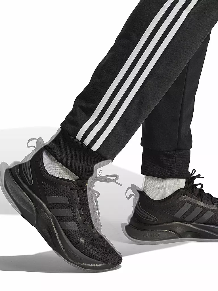 ADIDAS | Tuta da uomo Sportswear Basic a 3 strisce in tricot | Nero