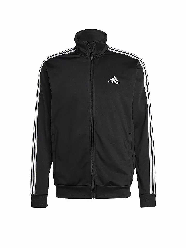 ADIDAS | Tuta da uomo Sportswear Basic a 3 strisce in tricot | Nero