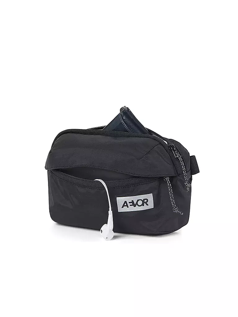 AEVOR | Marsupio Hip Bag | Nero