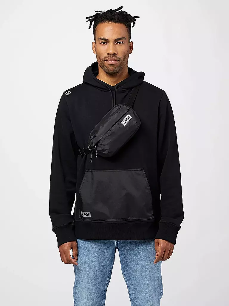 AEVOR | Marsupio Hip Bag | Nero
