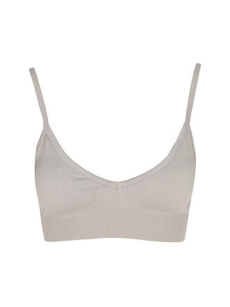 AIM'N | Reggiseno sportivo da donna Deep Cut a coste senza cuciture a basso supporto