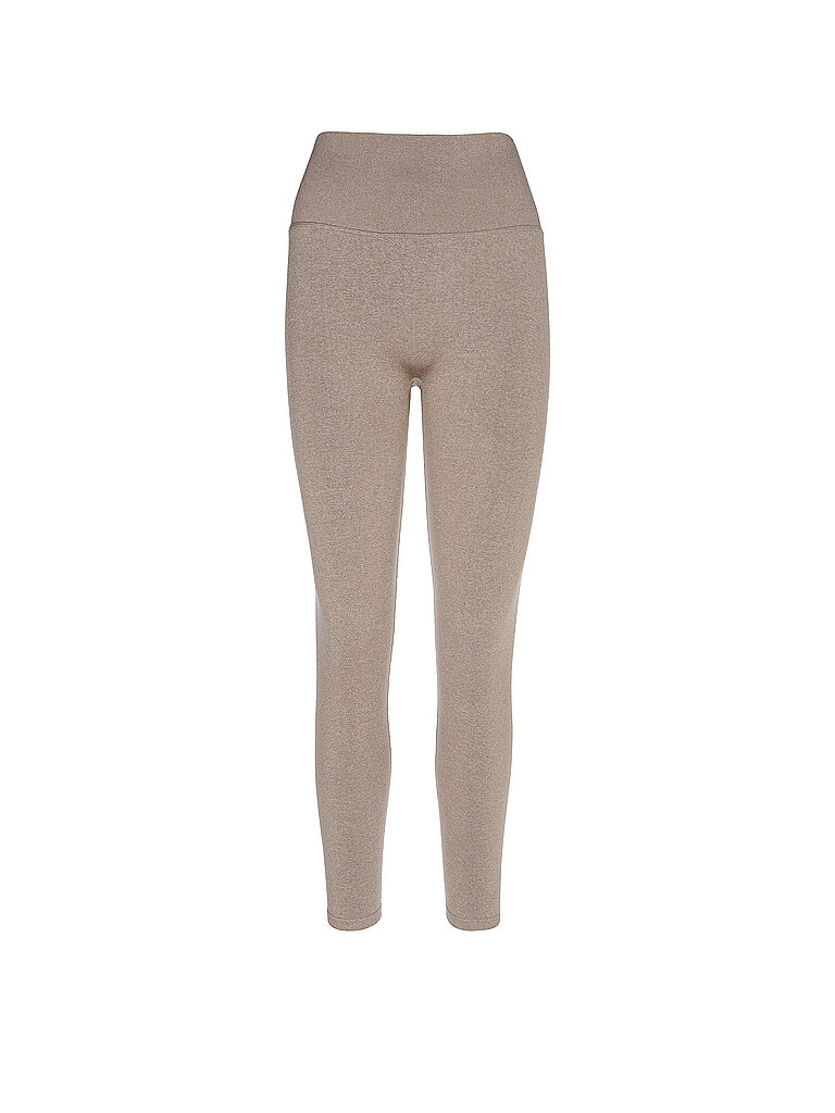 Tight da fitness shape seamless da donna marrone S