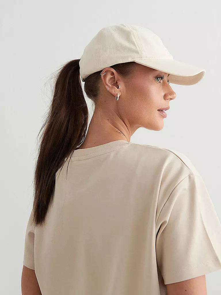 AIM'N | Cappellino da donna con logo piccolo | Beige