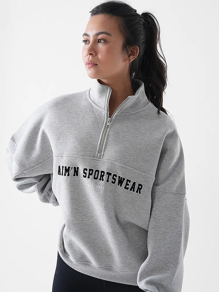 AIM'N | Felpa da donna Varsity con zip |