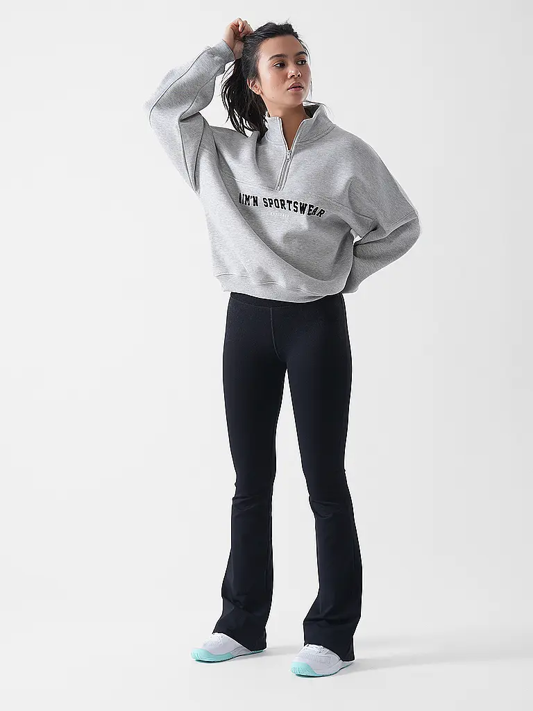 AIM'N | Pantaloni da donna Shape Seamless Flare | Nero