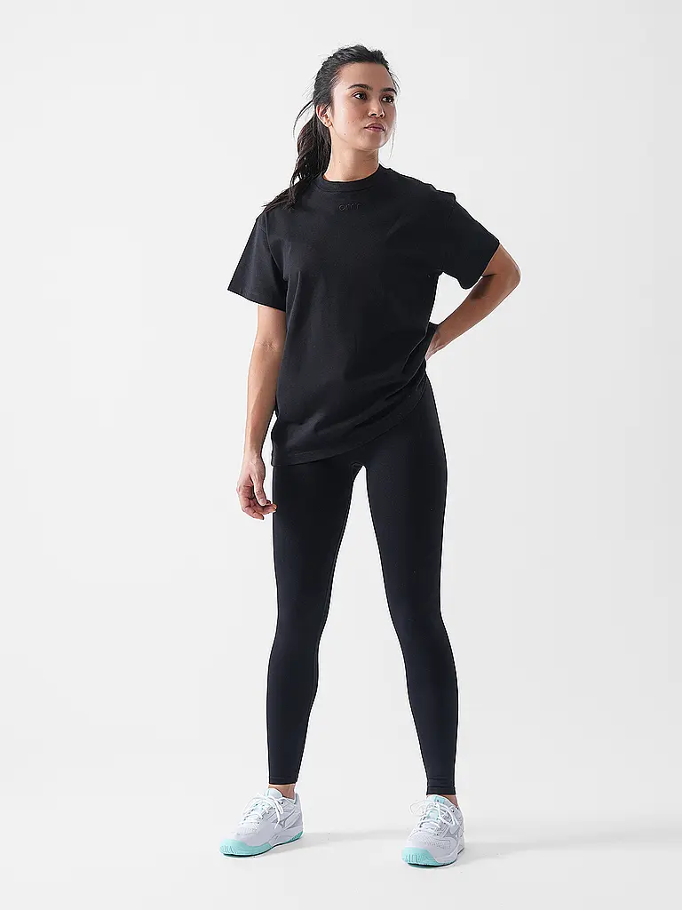 AIM'N | T-shirt boyfriend da donna | Nero