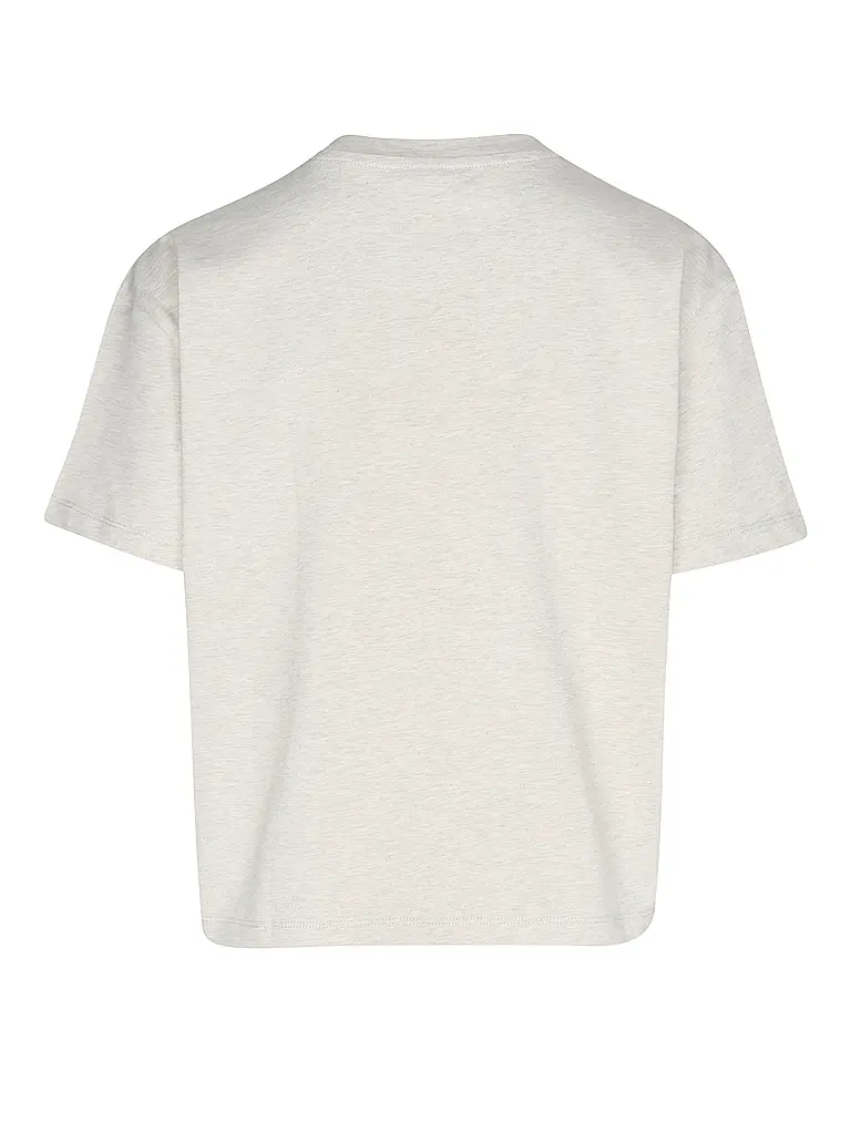 AIM'N | T-shirt da donna Boxy Varsity | Beige