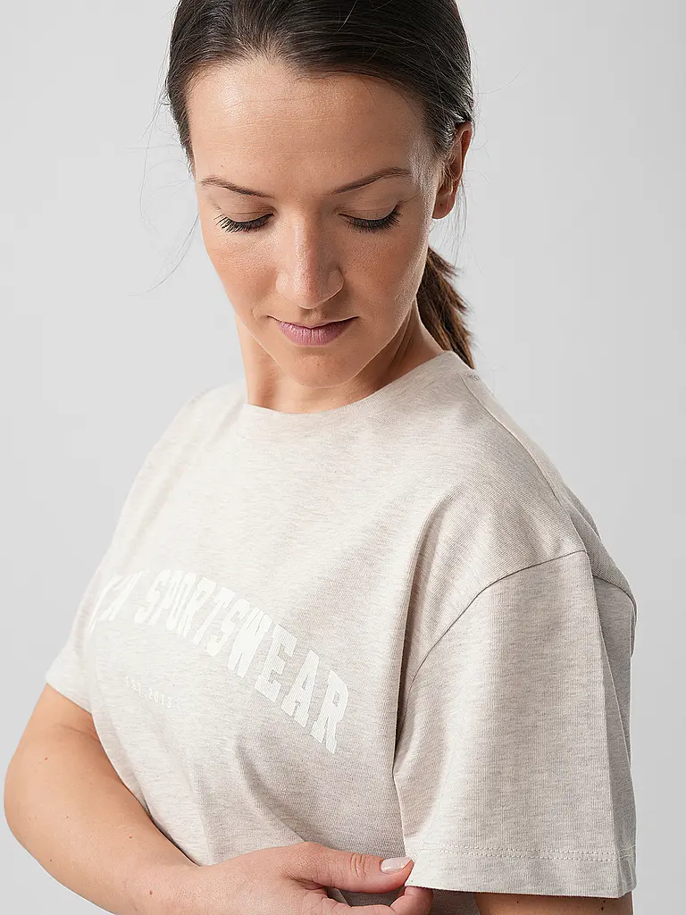 AIM'N | T-shirt da donna Boxy Varsity | 