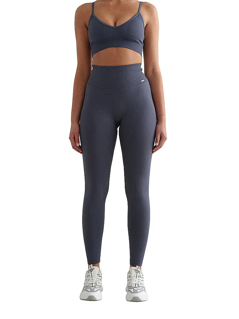 AIM'N | Tight da Donna Ripped Seamless | Blu scuro