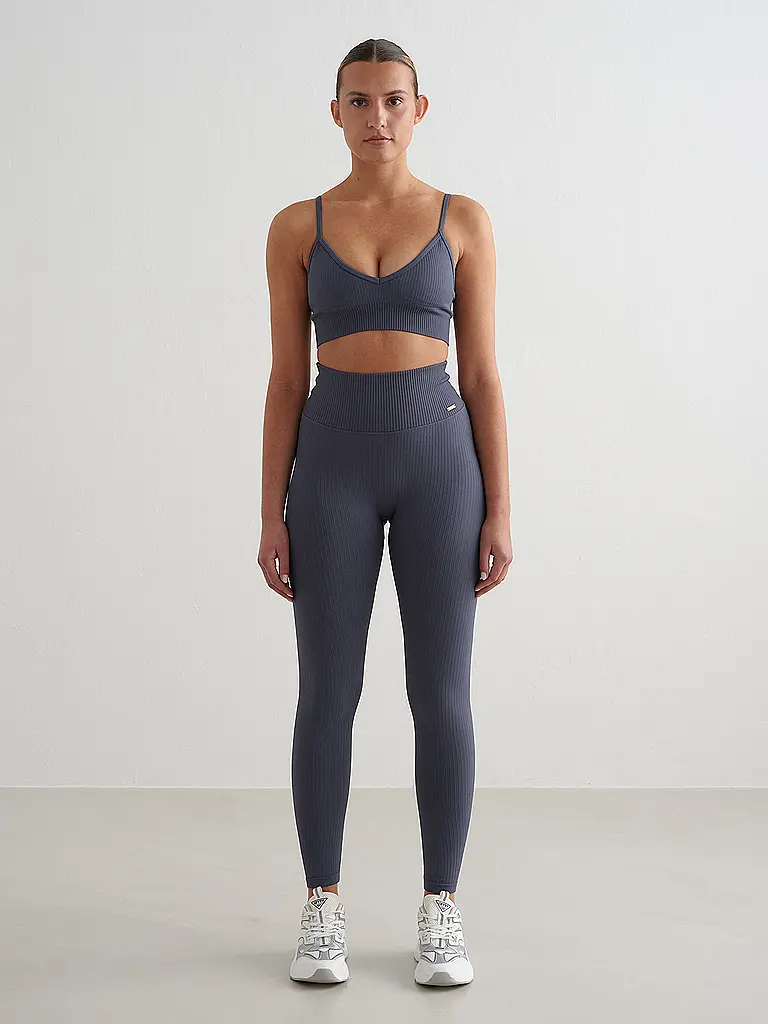 AIM'N | Tight da Donna Ripped Seamless | Blu scuro