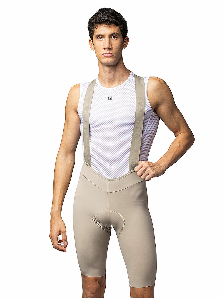 Salopette da ciclismo da uomo Master 2.0 beige M