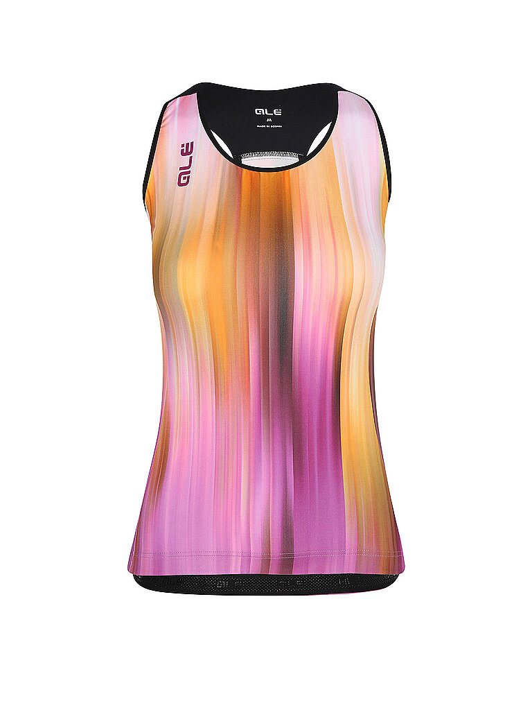 Canotta da ciclismo da donna Crazy multicolore M