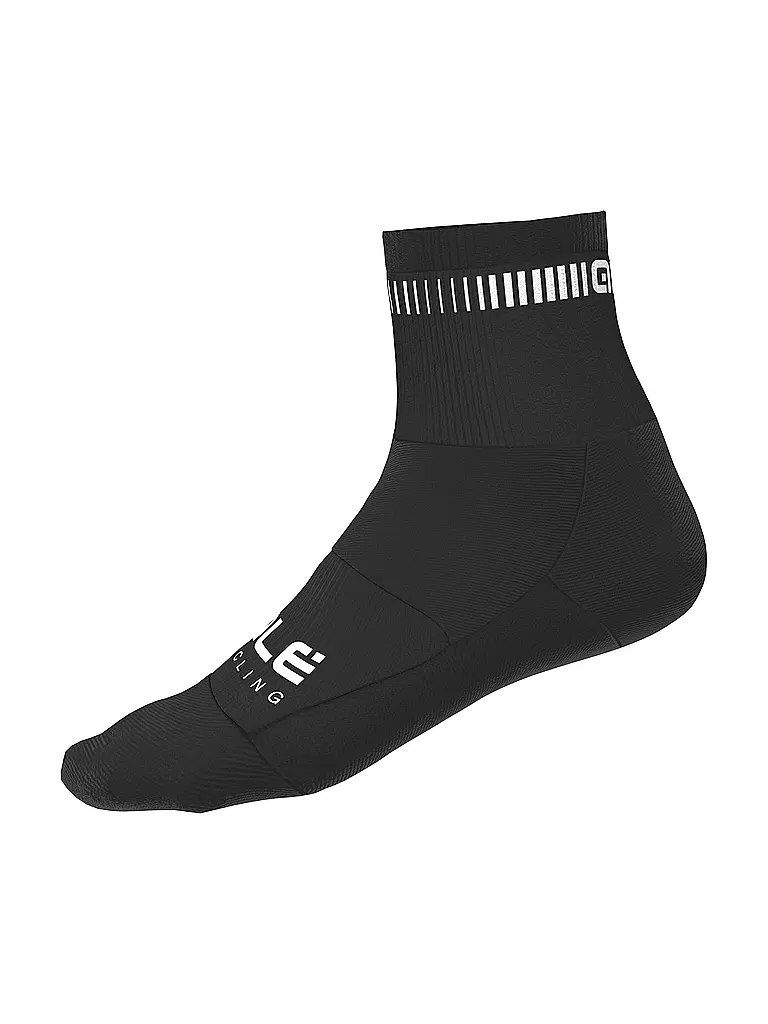ALE | Calze da ciclismo da donna Logo Q-Skin | Nero