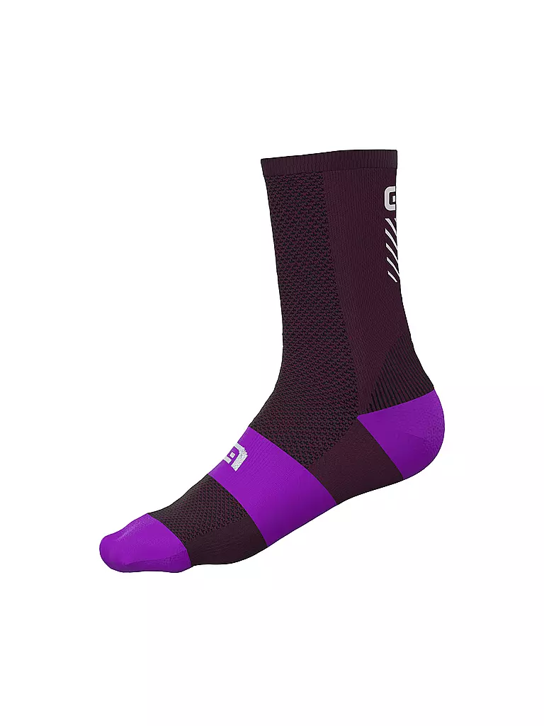 ALE | Damen Radsocken Proof | Lilla