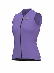 ALE | Damen Radtrikot Color Block SL | Lilla