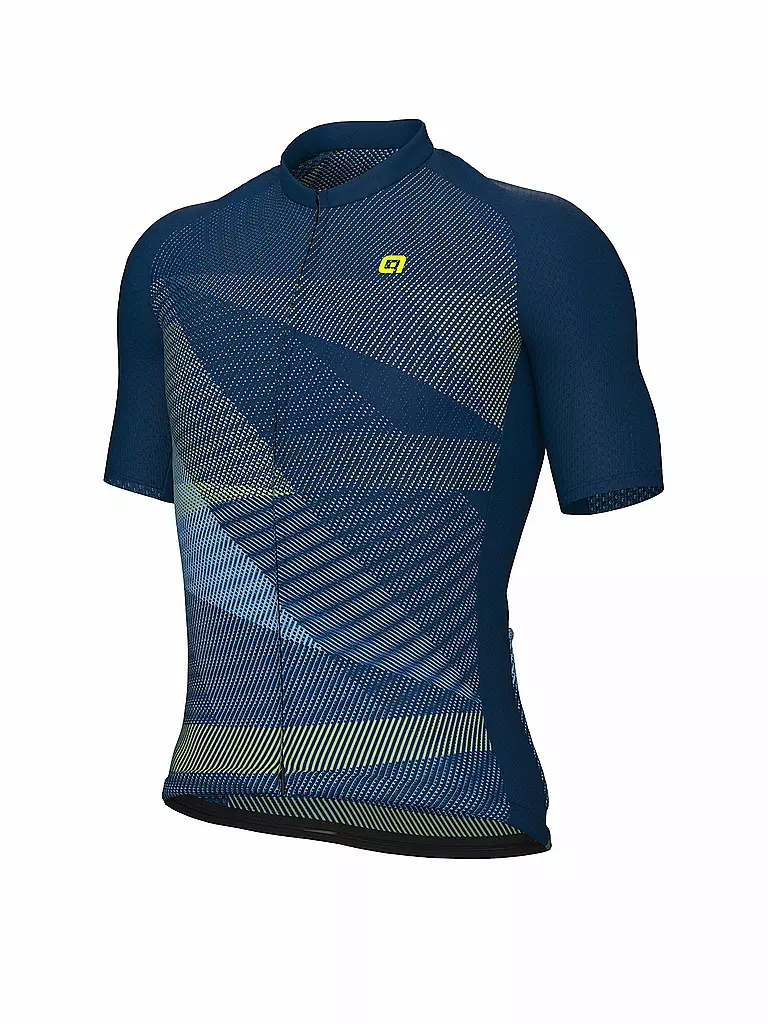 ALE | Herren Radtrikot Connect | Blu scuro