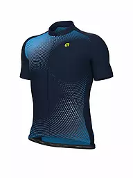 ALE | Herren Radtrikot Optical | Blu scuro