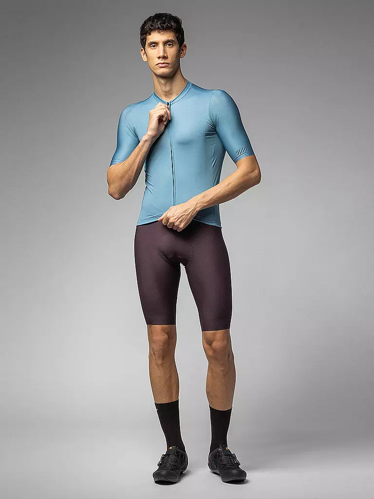 ALE | Maglia da ciclismo da uomo Color Block | Grigio chiaro