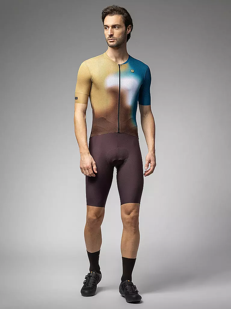 ALE | Maglia da ciclismo da uomo Flash | Multicolore