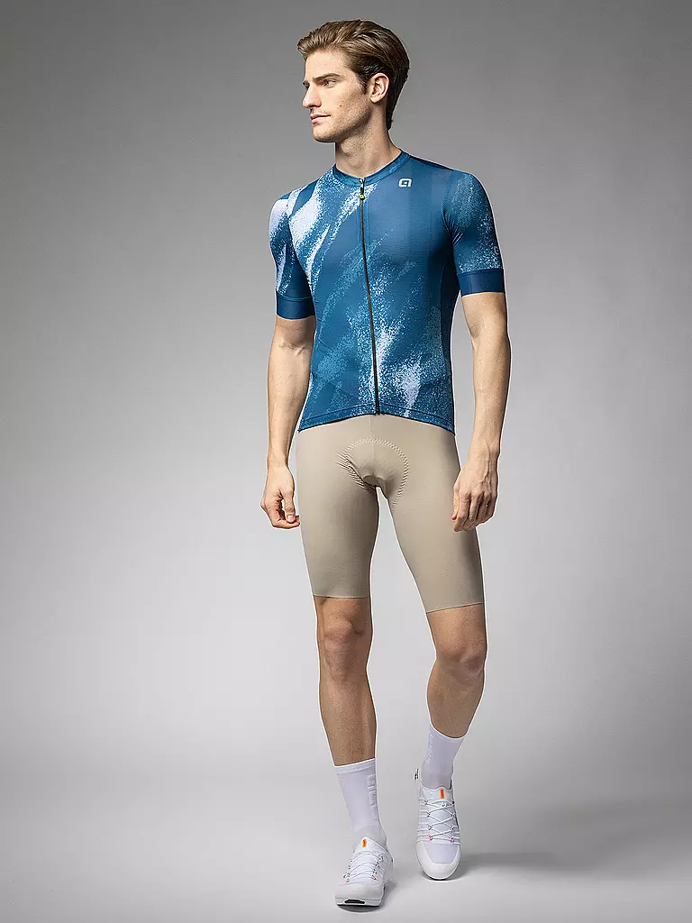 ALE | Maglia da ciclismo da uomo Trace | Blu scuro