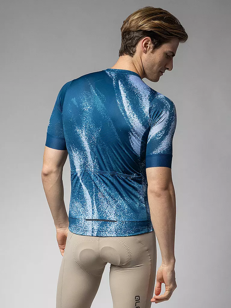 ALE | Maglia da ciclismo da uomo Trace | Blu scuro