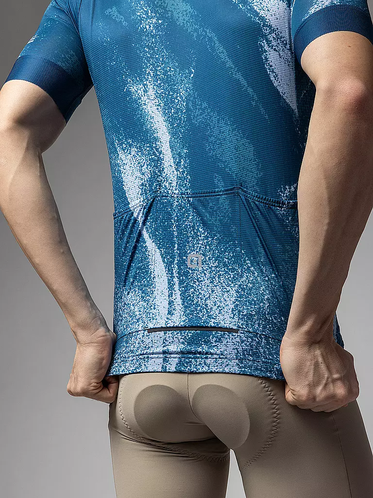 ALE | Maglia da ciclismo da uomo Trace | Blu scuro