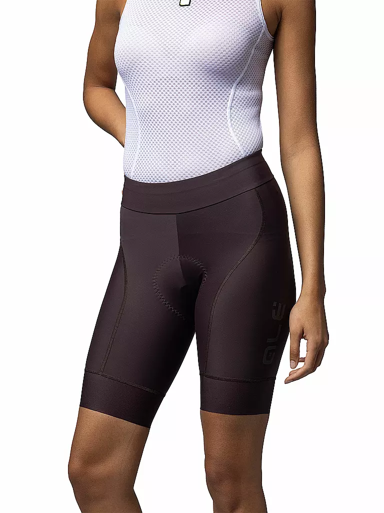 ALE | Pantaloncini da ciclismo da donna Magic Colour | Marrone