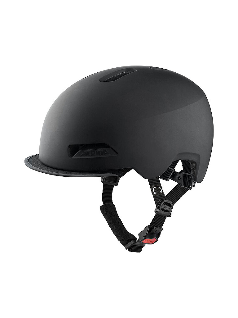 Casco da bicicletta Brooklyn nero 52-57CM