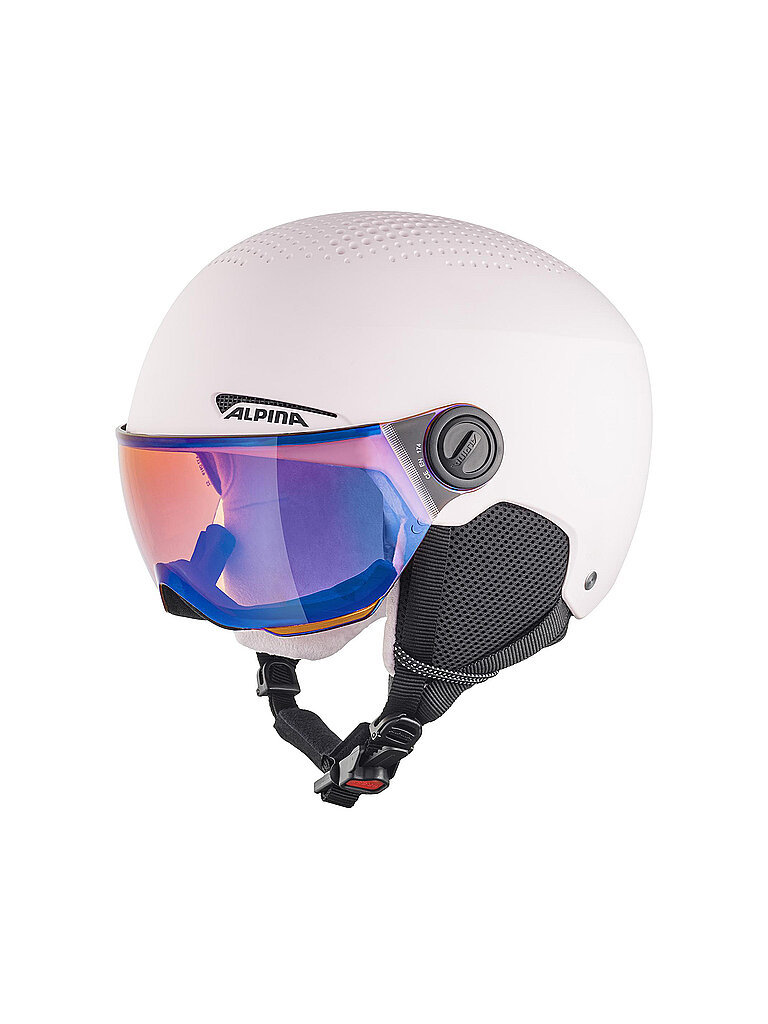 Casco da sci per bambini Zupo Visor Q-Lite JR rosa 51-55CM