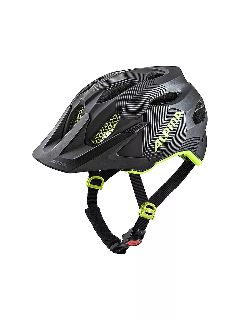 ALPINA | Casco da bici per bambini Carapax Junior | Nero
